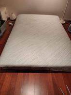 futon bed, Gebruikt, 140 cm, Hout, Ophalen