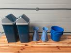 Vuilbak, emmer, gieter, Huis en Inrichting, Emmers, Ophalen of Verzenden, Zo goed als nieuw, Kunststof, Met handgreep