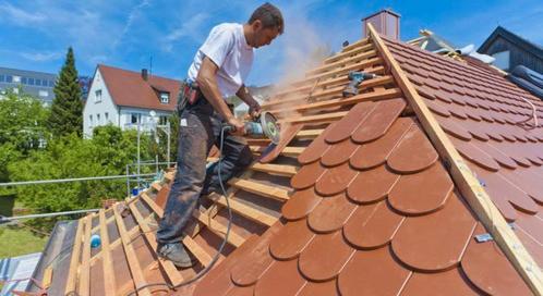 Reparation de toiture tous type +- 100km, Doe-het-zelf en Bouw, Dakpannen en Dakbedekking, Zo goed als nieuw, Dakpannen, Hout