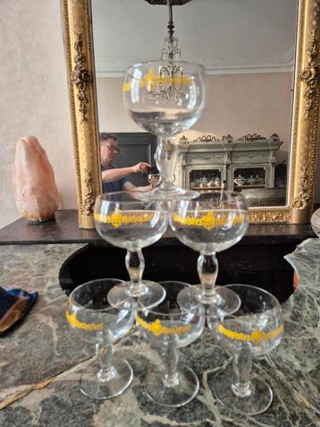 6 magnifiques verres à bière Trappist Rochefort, Enlèvement ou Envoi, Trappist, Bier@, Comme neuf