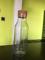 Glas met afsluiting kurk, Gebruikt, Ophalen of Verzenden