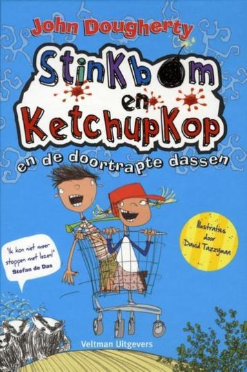 Stinkbom en ketchupkop en de doortrapte dassen beschikbaar voor biedingen