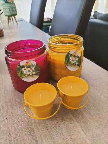 4 citronellakaarsen beschikbaar voor biedingen