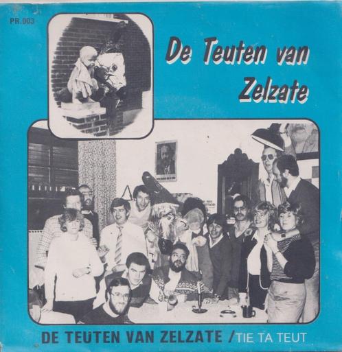 De Teuten van Zelzate – De Teuten van Zelzate / Tie Ta Teut, Cd's en Dvd's, Vinyl Singles, Gebruikt, Single, Nederlandstalig, 7 inch