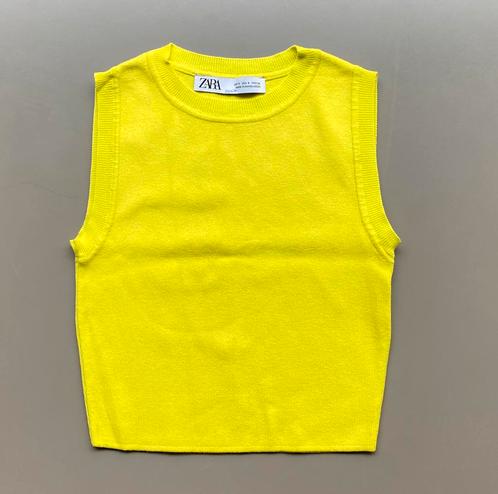 Top jaune Zara 152-164, Enfants & Bébés, Vêtements enfant | Taille 164, Comme neuf, Fille, Chemise ou À manches longues, Enlèvement ou Envoi