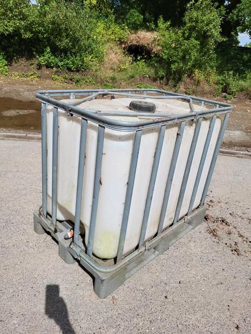Watervat 750 liter(denk), proper., Tuin en Terras, Regentonnen, Ophalen