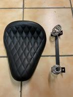 Superbe selle mono avec ressort pour Harley ou autres custom, Motos, Utilisé