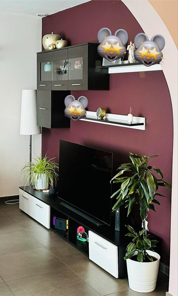 Meuble Tv, Maison & Meubles, Armoires | Mobilier de télévision, Comme neuf, Enlèvement