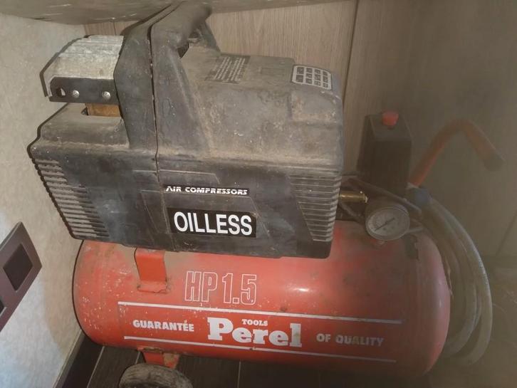 Compresseurs d'air Perel - en bon état, Bricolage & Construction, Compresseurs, Utilisé, Enlèvement