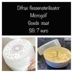 Difrax flessensterilisator microgolf, Comme neuf, Stérilisateur, Enlèvement ou Envoi