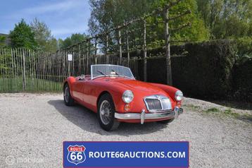 MG MGA Cabriolet 1961 | Route 66 Auctions, Rouge, Achat, Entreprise, Cabriolet