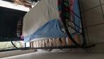 Bed met lattenbodem.  1 persoonsbed., Huis en Inrichting, Ophalen, Zo goed als nieuw, Zwart, Metaal