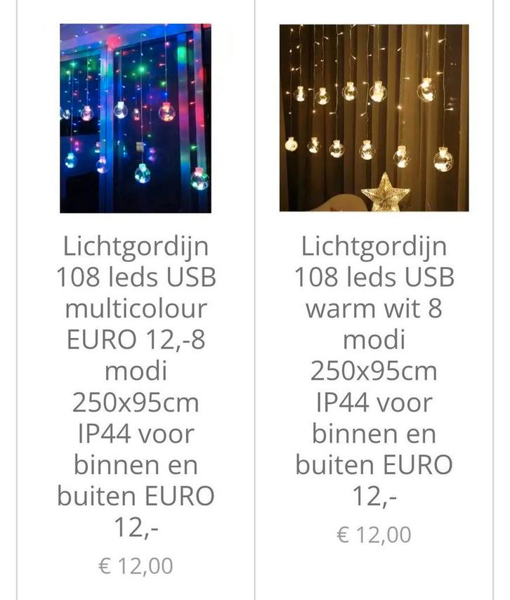 Uitverkoop kerstartikelen via www beautyforall be, Diversen, Kerst, Nieuw, Ophalen of Verzenden