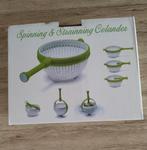 Passoire convertible en essoreuse à salade 3 en 1