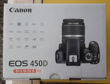 Digitale fototoestel Canon EOS 450D beschikbaar voor biedingen