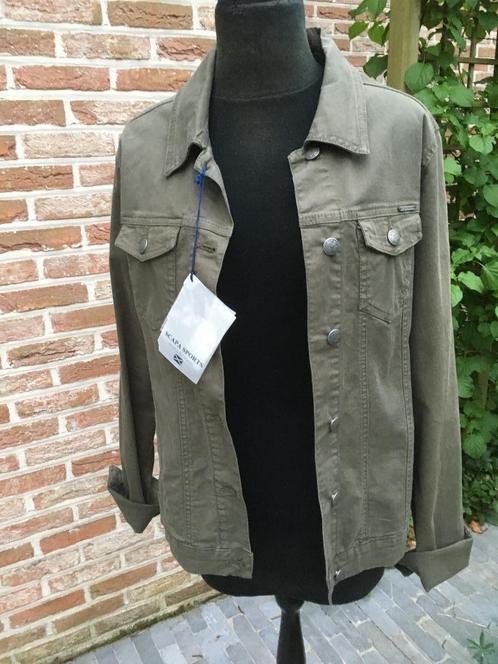 Veste en jean Scapa vert kaki - NOUVEAUTÉ - 40/42, Vêtements | Femmes, Vestes & Costumes, Neuf, Manteau, Taille 42/44 (L), Vert