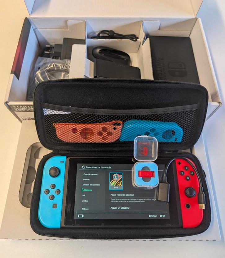 Nintendo Switch V1 128GB + Jeux + Bonus, Consoles de jeu & Jeux vidéo, Jeux | Nintendo Switch