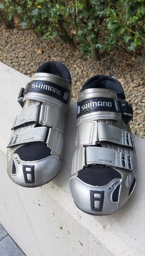 Koersschoenen Shimano, Sport en Fitness, Wielrennen, Zo goed als nieuw, Ophalen
