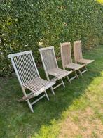 4 Teak stoelen, Huis en Inrichting, Ophalen