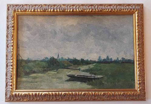 Schilderij van Jean-Baptiste Degreef, Antiek en Kunst, Kunst | Schilderijen | Klassiek, Ophalen of Verzenden