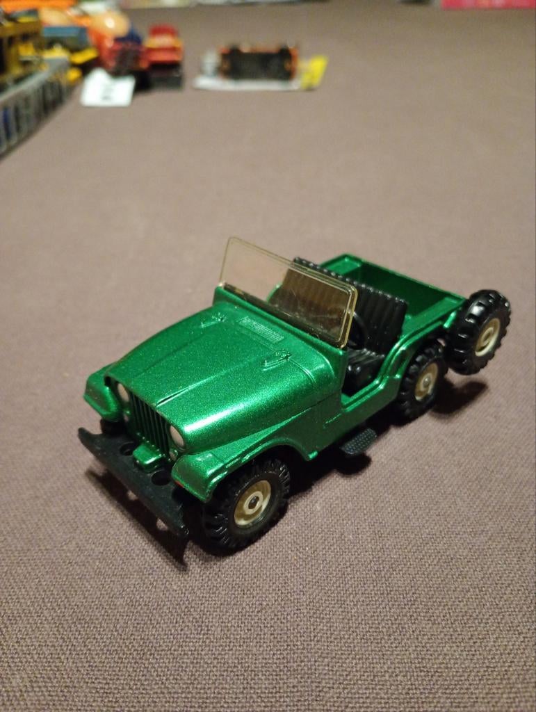 Jeep cj5, Hobby en Vrije tijd, Modelauto's | 1:43, Zo goed als nieuw, Corgi, Ophalen of Verzenden