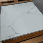 Restpartij keramische tegel marmerlook wit 9m2 nr47, Ophalen of Verzenden, Nieuw