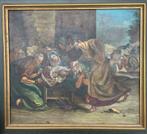 Oud schilderij gesigneerd, Ophalen