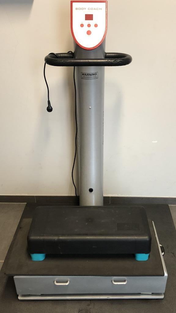 Powerplate 'Body Coach', Sport en Fitness, Fitnessapparatuur, Gebruikt, Trilplaat, Armen, Benen, Borst, Buik, Rug, Metaal, Ophalen