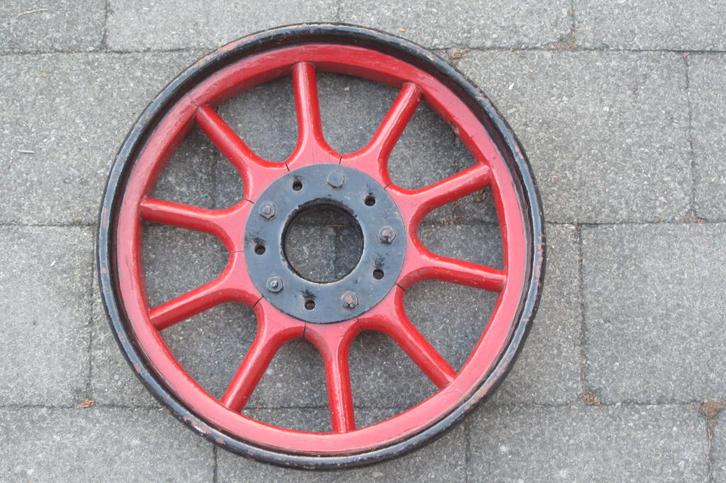 Antiek houten Fiat / Roover wiel / velg (jaren 20), Verzamelen, Merken en Reclamevoorwerpen, Gebruikt, Gebruiksvoorwerp, Ophalen of Verzenden