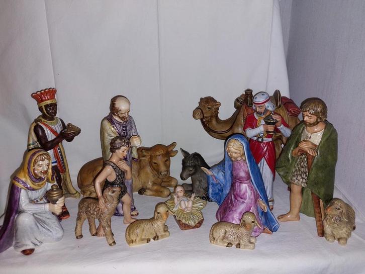 Goebel kerststal kerstgroep ontwerp Frobek met kameel, Diversen, Kerst, Ophalen