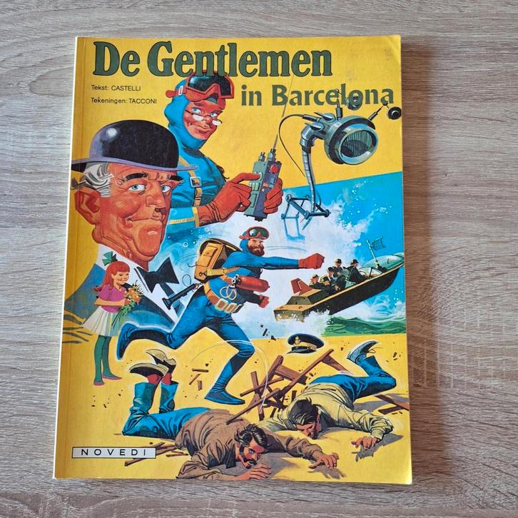 De gentlemen in Barcelona, Boeken, Stripverhalen, Gelezen, Ophalen of Verzenden
