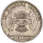 Belgium 1 Florin 1790 Type 1 Zeldzaam!, Verzenden, Zilver, Losse munt, Zilver