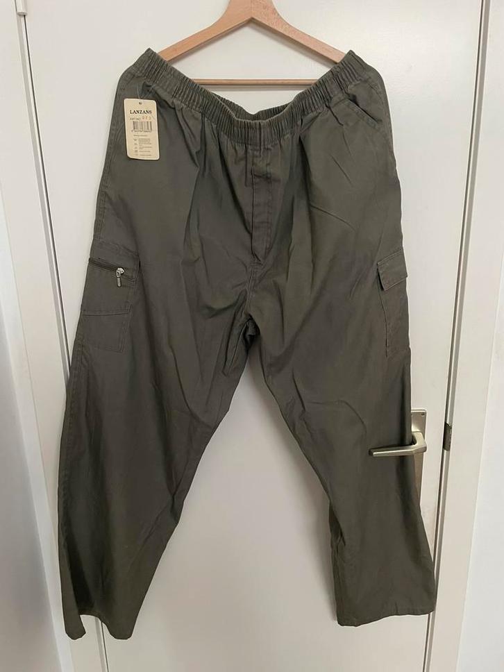 Pantalon cargo kaki neuf - Lanzans, Vêtements | Femmes, Culottes & Pantalons, Neuf, Taille 46/48 (XL) ou plus grande, Autres couleurs
