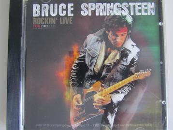 CD BRUCE SPRINGSTEEN « ROCKIN' LIVE » (9 titres live) Italie