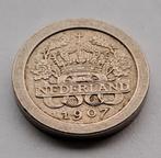 5 cent 1907 Nederland, Enlèvement ou Envoi, 25 centimes, Monnaie en vrac