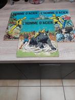 LOT DE 3 ALBUMS L'HOMME D'ACIER N 3-6-7, Livres, Plusieurs BD, Envoi, Utilisé