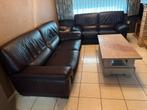 Salon, Huis en Inrichting, Ophalen, Zo goed als nieuw, Leer