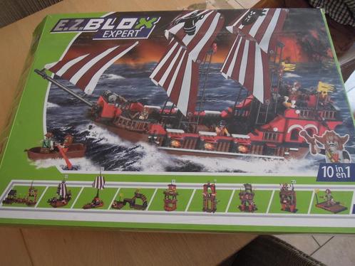Blox piratenschepen (type Lego), Kinderen en Baby's, Speelgoed | Duplo en Lego, Zo goed als nieuw, Lego, Complete set, Ophalen
