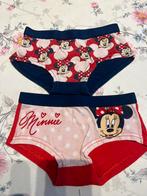 Set van 2 onderbroekjes Minnie Mouse, maat 110/116, Ophalen, Zo goed als nieuw, Meisje, Nacht- of Onderkleding