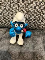 Brilsmurf sjaal peyo Schleich ontbreekt iets in hand, Verzamelen, Smurfen, Ophalen of Verzenden, Brilsmurf