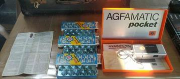 Vintage agfamatic zakcamera met 1008 sensoren Agfa