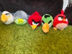 Angry Birds knuffels, Kinderen en Baby's, Speelgoed | Knuffels en Pluche, Zo goed als nieuw, Ophalen