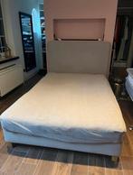 Bed, Huis en Inrichting, Slaapkamer | Boxsprings, Ophalen, Gebruikt, 140 cm, Twijfelaar