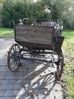 Oude houten koets, Gebruikt