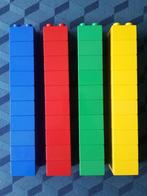 LEGO Duplo set met 40 2x2 bouwblokken in 4 kleuren, Comme neuf, Duplo, Briques en vrac, Enlèvement ou Envoi