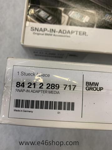 Sanp in houder media BMW IPHONE 5 5S SE OE 84212289717 NIEUW beschikbaar voor biedingen