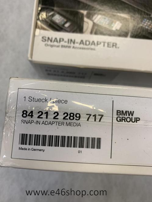 Sanp in houder media BMW IPHONE 5 5S SE OE 84212289717 NIEUW, Auto diversen, Carkits, Nieuw, Ophalen of Verzenden