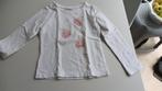 T-shirt met lange mouwen -wit - Maat 98, Gebruikt, Okaïdi, Meisje, Ophalen of Verzenden