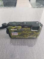 Camera Nikon coolpix aw110, Audio, Tv en Foto, Videocamera's Digitaal, Ophalen, Zo goed als nieuw, Camera