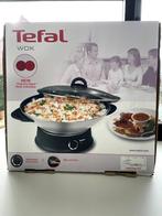 Elektrische wok Tefal anti-aanbaklaag, Ophalen, Zo goed als nieuw, Wok